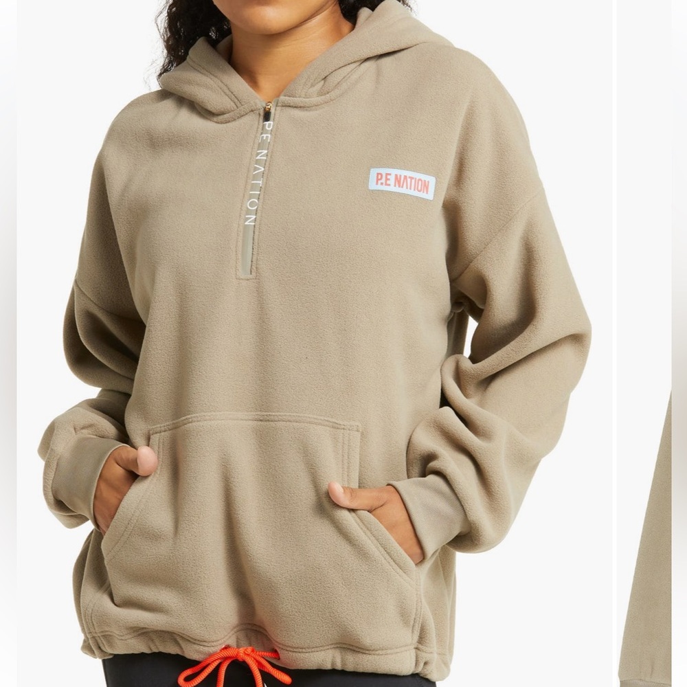 P.E Nation Century Half Zip Hoodie. Size M